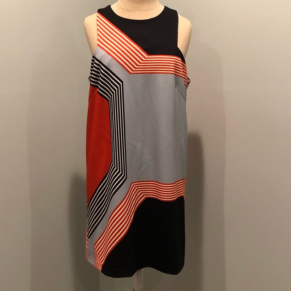 Milly square neck dress